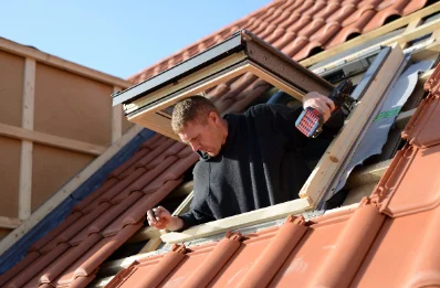 Pose de fenêtres de toit Velux à Brech